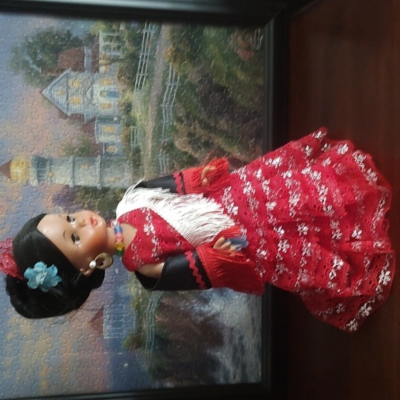 Doll Dressed In Red - Picture 8 of 10